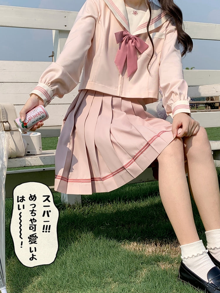 Pink Sailor Uniform Costume HUT0104