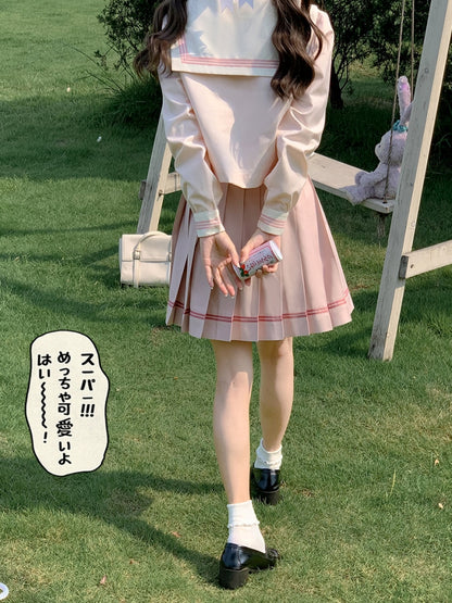 Pink Sailor Uniform Costume HUT0104