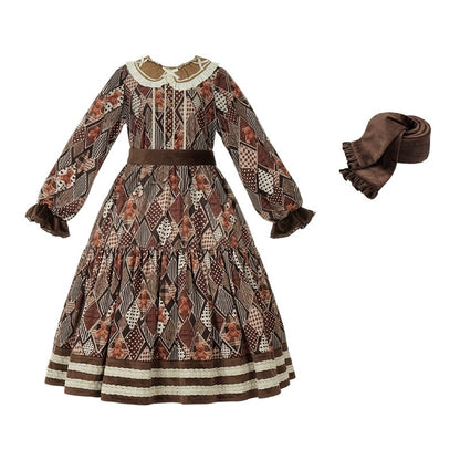 Sweet Bear Brown Dress WIT0030