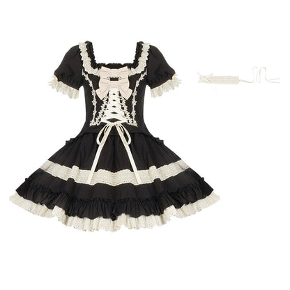 White Ribbon Lolita Dress WIT0024