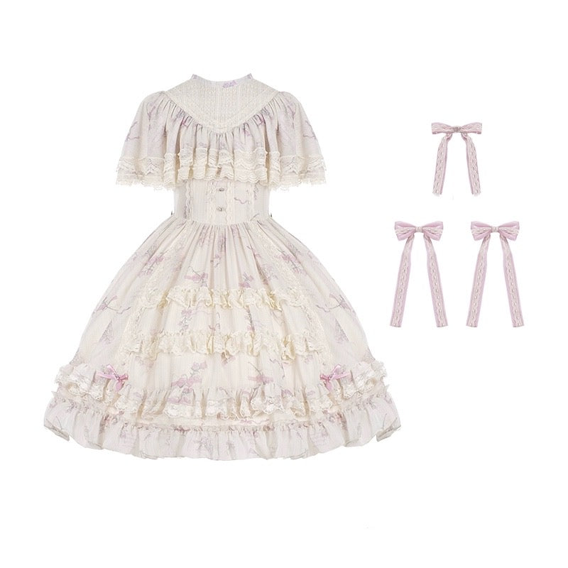 Edwardian Pink Lolita Dress WIT0047