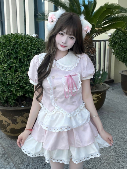 Pink and White Milky Sweet Set-Up LAL0055