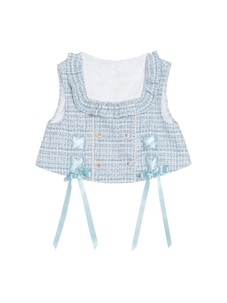 Light Blue Tweed Set-Up LAL0064