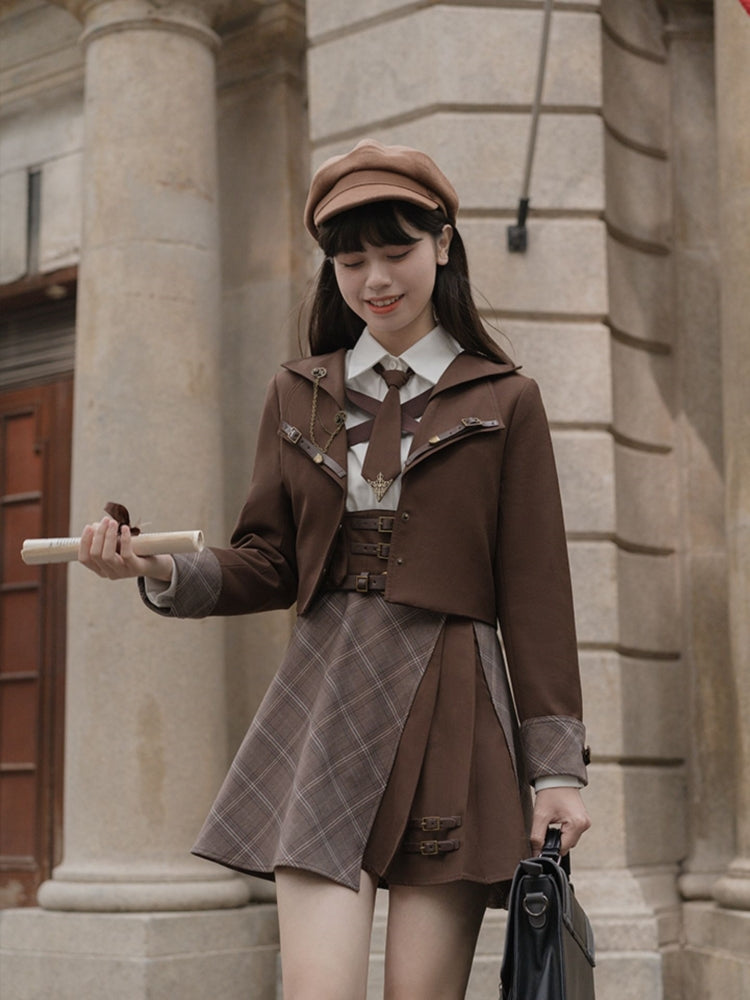 Detective Style Two-Piece Set LAL0062