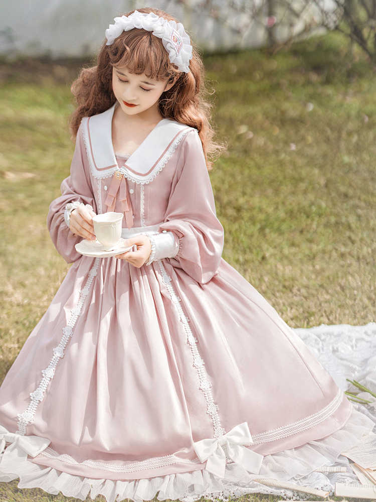 Floating Moon Princess Long Sleeve Dress YOU0128