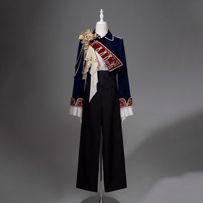 Gold Trim Royal Military Jacket Set YOU0274