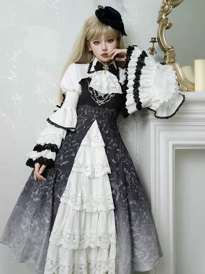 Magic Goth Lolita Dark Style Dress YOU0173