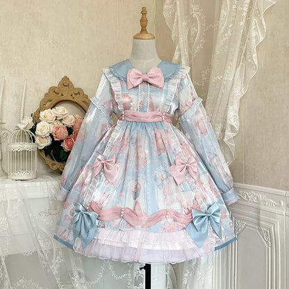 Sakura Candy Short Sleeve Sweet Doll Girl Dress YOU0133