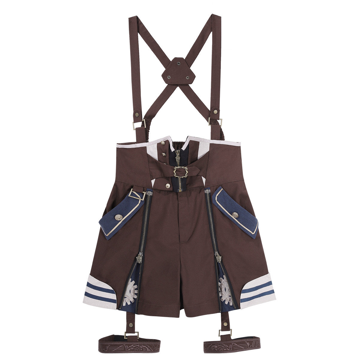 Sailor Collar Steampunk 3-Piece Overall Set YOU0293