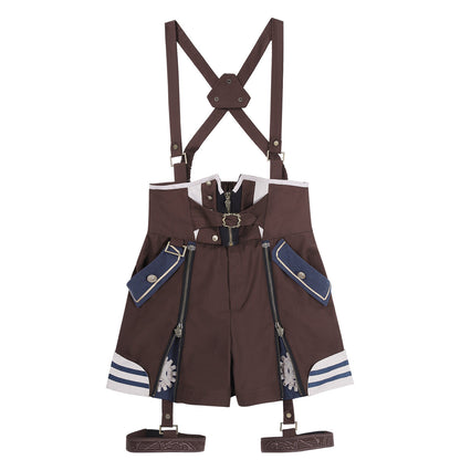 Sailor Collar Steampunk 3-Piece Overall Set YOU0293