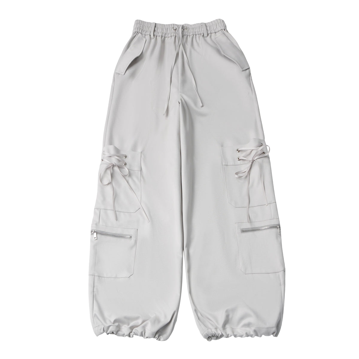 Multi Pocket Wide Leg Cargo Pants PIN0062