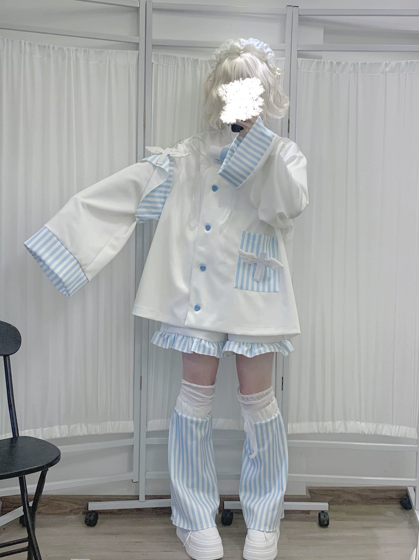 Nurse Style Subculture Two-piece Set BUG0004