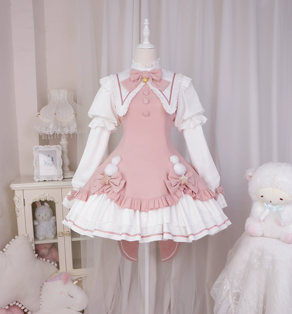 Princess Sweet Big Ribbon Lolita Dress YOU0003