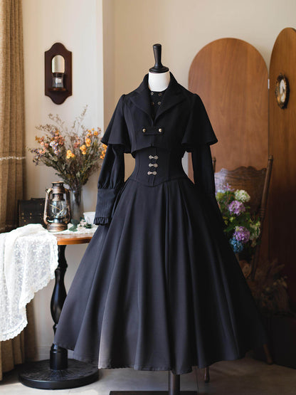 Vintage Halter Neck Corset Dress FOR0069