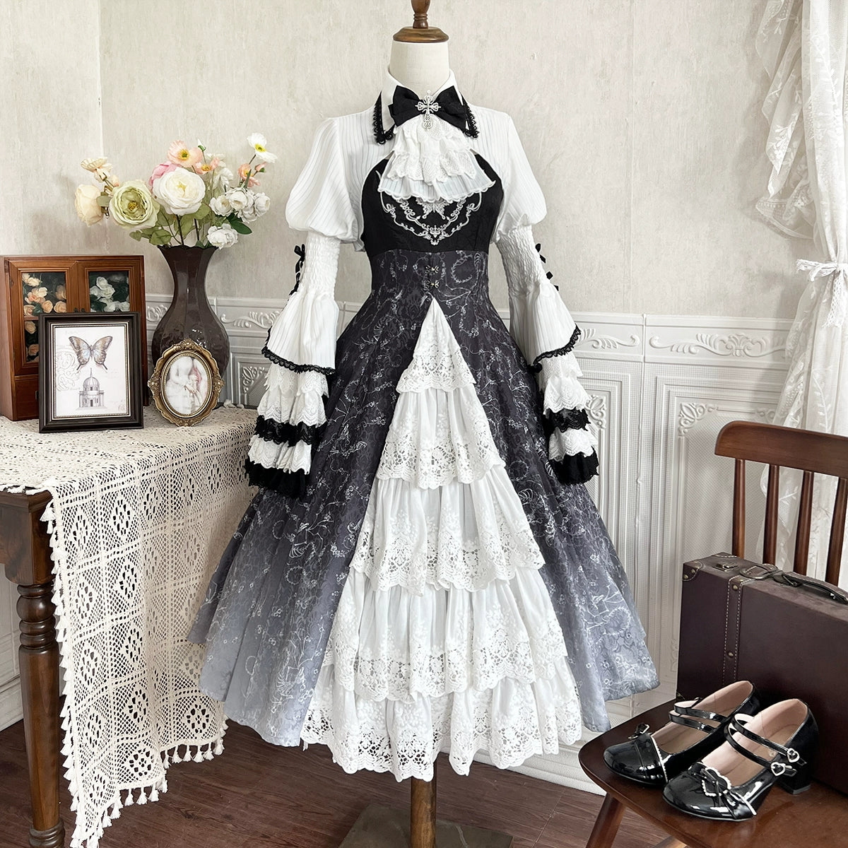 Magic Goth Lolita Dark Style Dress YOU0173