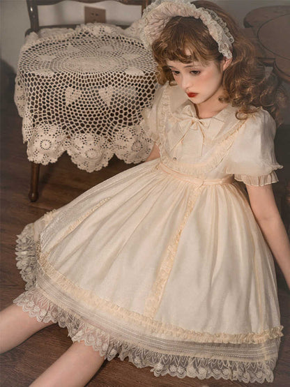 Puff Sleeve Lolita Summer Dress YOU0114