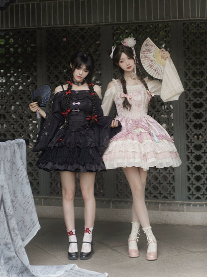 Black & White China Style Lolita Dress WIT0234