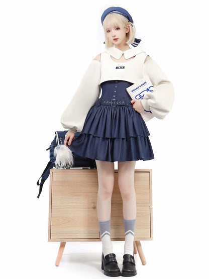 Student Lolita Two Piece Dress YOU0026