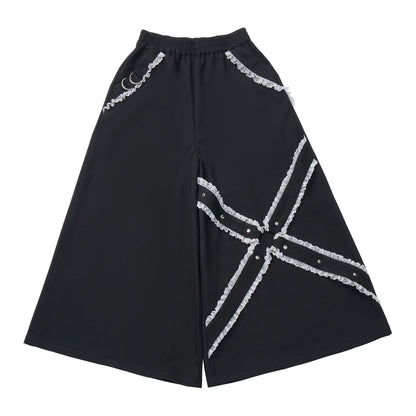 Gothic Skull Print Hooded Sweatshirt Dress PIN0065
