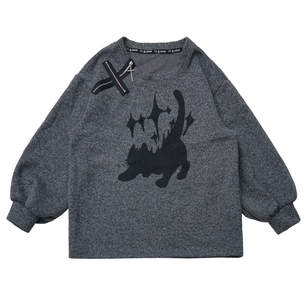 Graphic Knit Sweater And Separates 5-Piece Set PIN0037