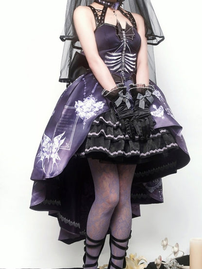 Witch Style Dark Gothic Dress CHE0034