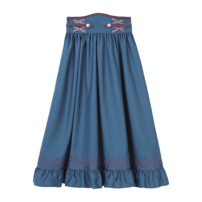 Vintage Elegant Classic Lolita Blouse Skirt Set YOU0243
