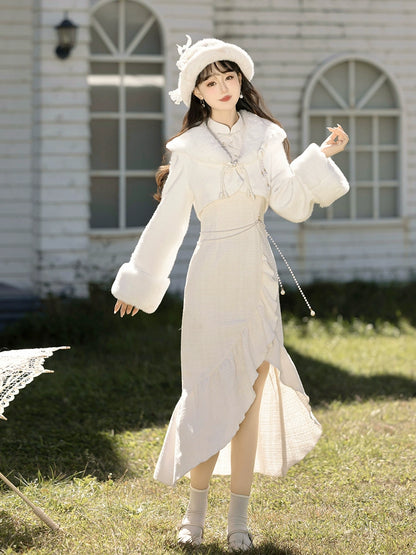 Chinese-Style Short Cape Super Fairy Dress YOU0185