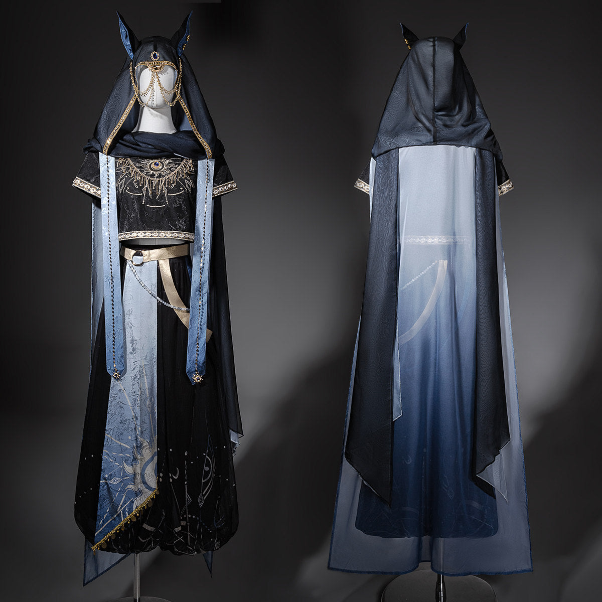 Desert Goddess Three-Piece Hooded Cape Costume YOU0307