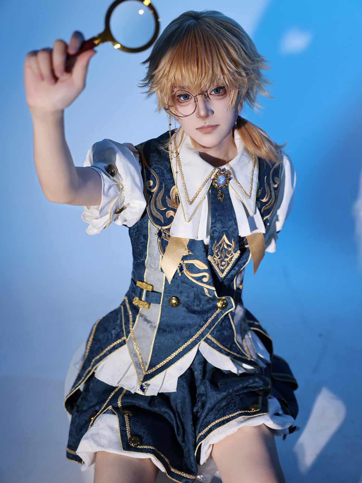 Medieval Prince Style Vest Shirt And Shorts Set YOU0311