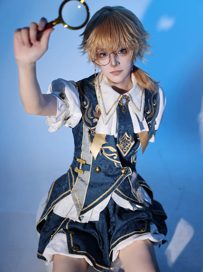 Medieval Prince Style Vest Shirt And Shorts Set YOU0311