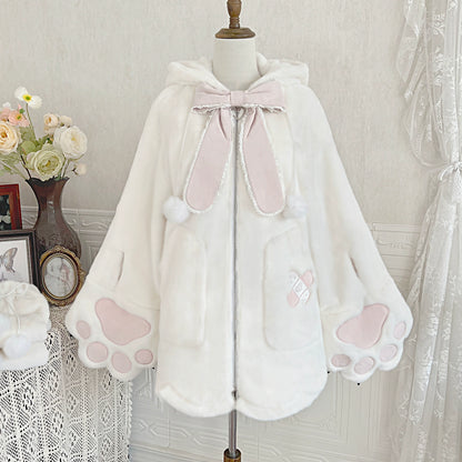 【予約商品】Bunny Ear Ribbon Sweet Girly Coat YOU0180