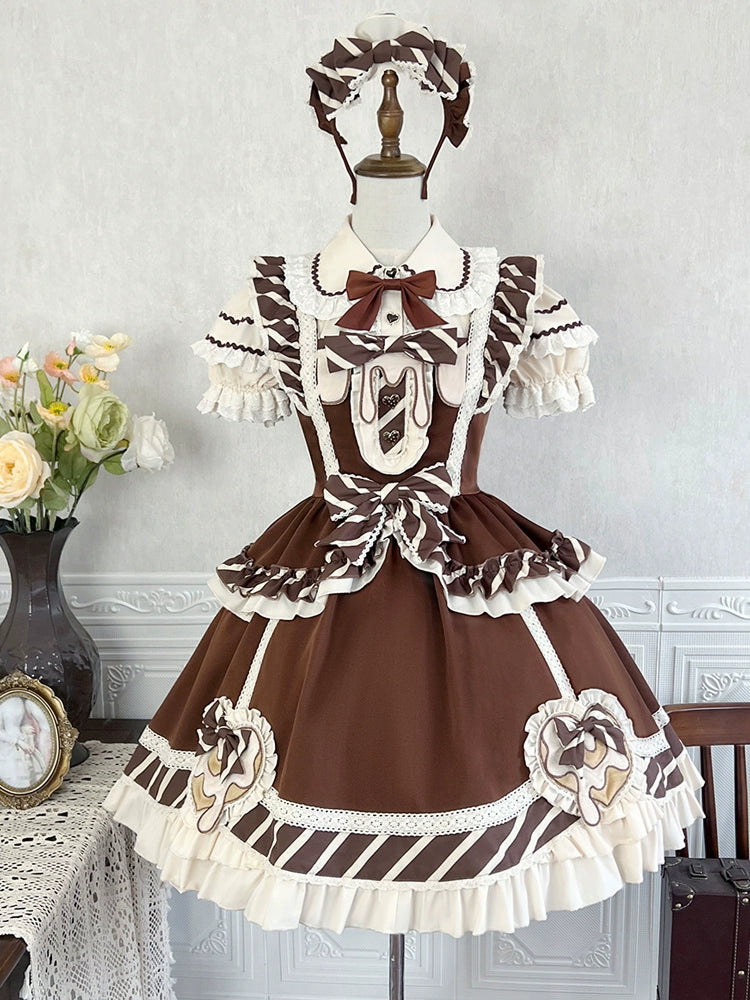 Cookie Brown Sweet Lolita Dress YOU0021