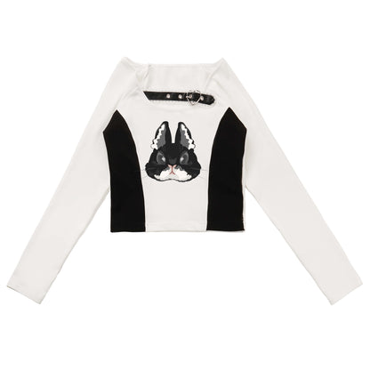 Fur Hood Lace-Up Cargo Pants Set PIN0034