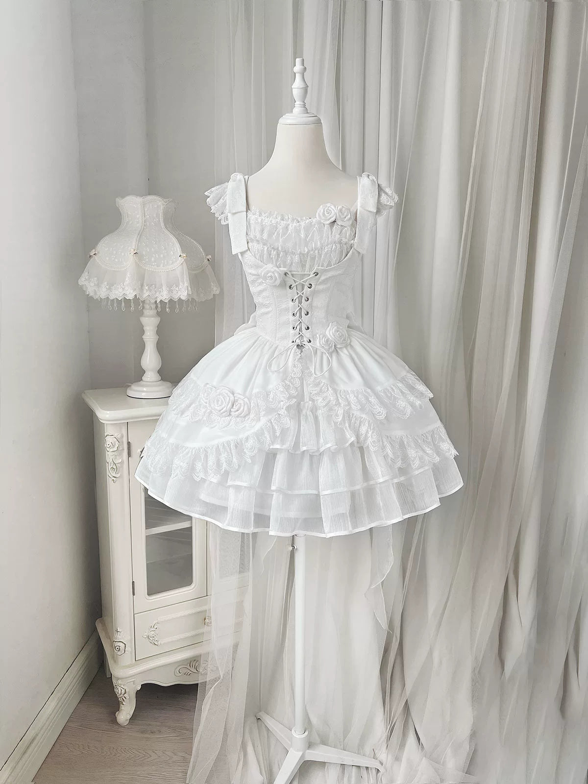 White Wedding Princess Dress YOU0007