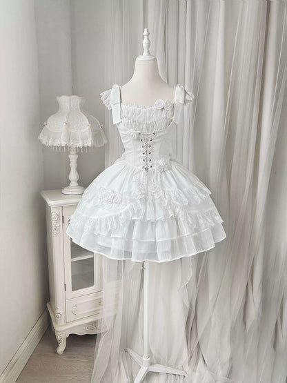 White Wedding Princess Dress YOU0007