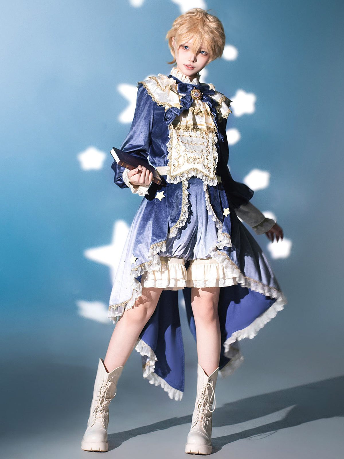 Lolita Court Prince Swallowtail Dress Set YOU0260
