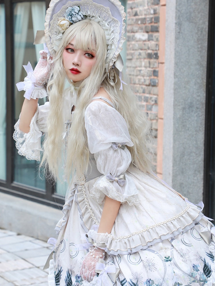 Retro Palace Style Wedding Lolita Dress CHE0004