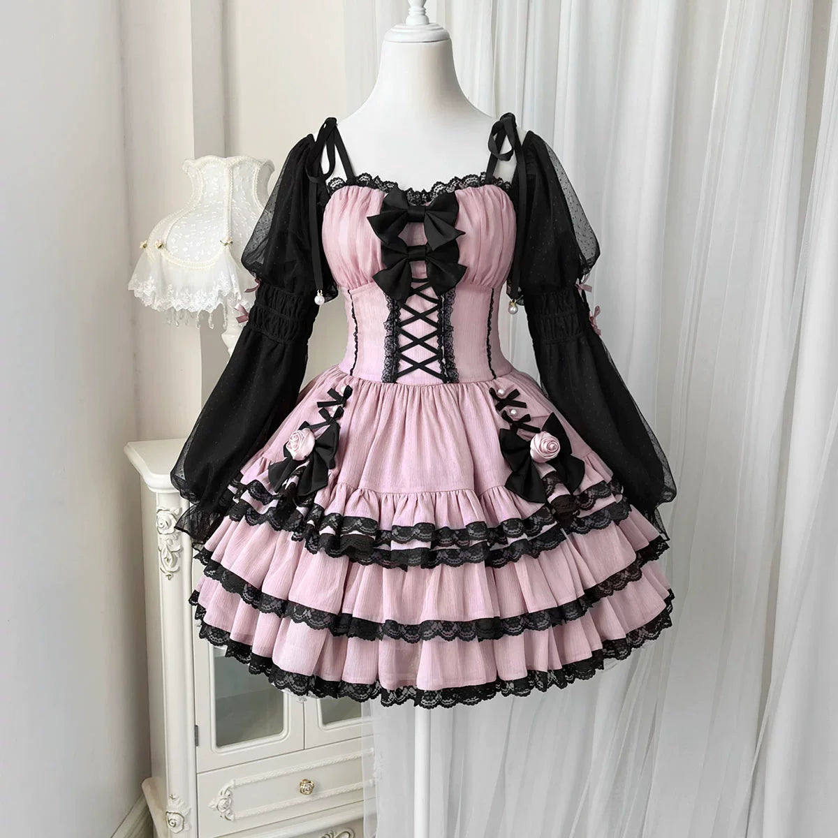 Sweet Pink Princess Lolita Dress YOU0068