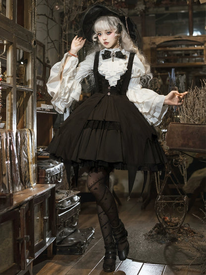 Witch-Style Lolita Goth Girl Dress YOU0202