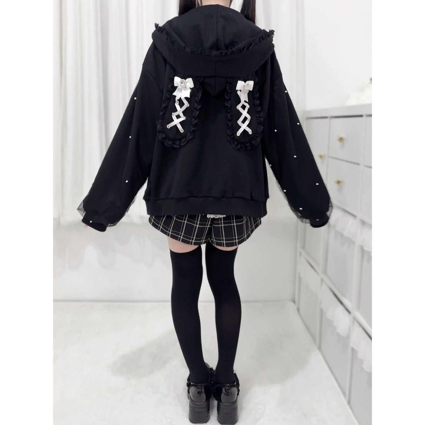 【予約商品】Ground Mine Girl Style Rabbit Outer NEK0036