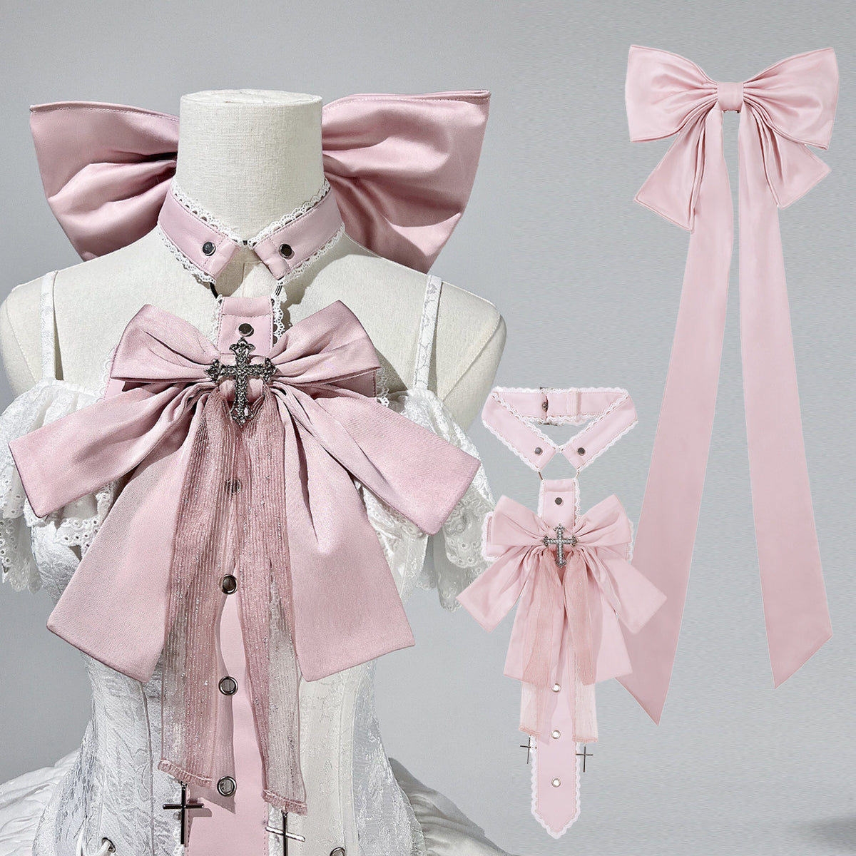 Butterfly Bow Ballet Lace Slip Dress YOU0295