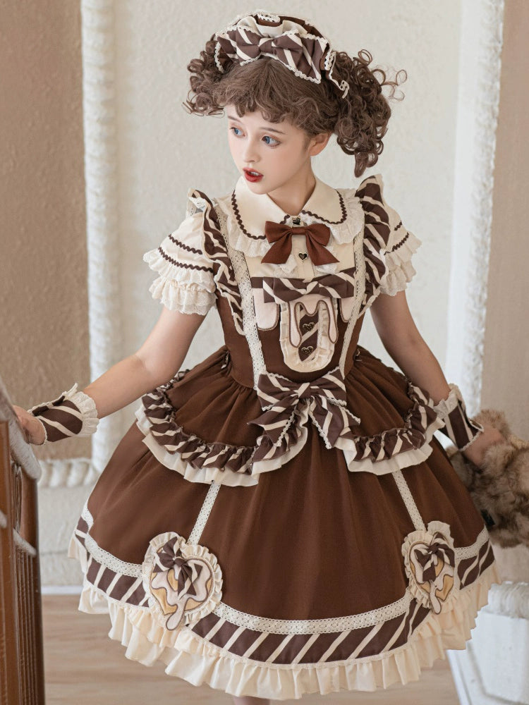 Cookie Brown Sweet Lolita Dress YOU0021