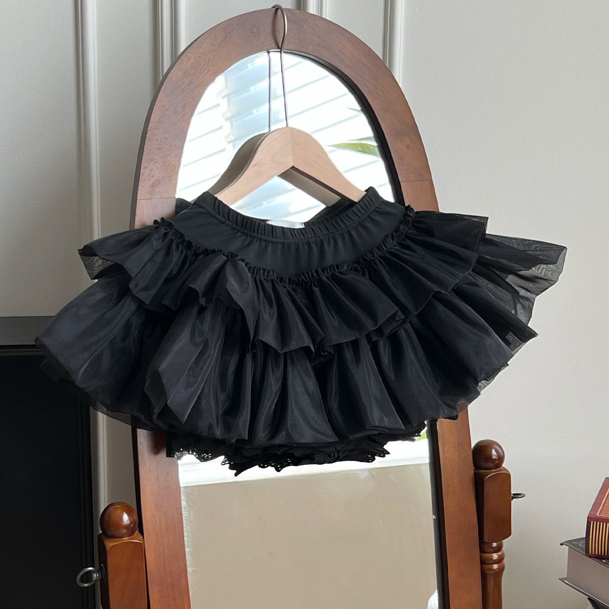 Ruffle Tulle Pumpkin Bloomer Shorts WIT0301