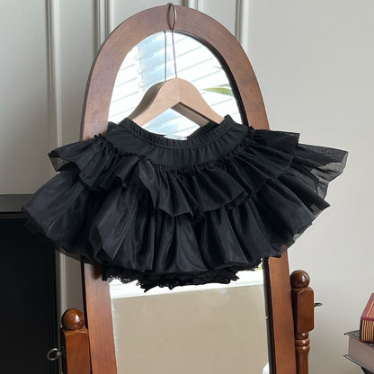 Ruffle Tulle Pumpkin Bloomer Shorts WIT0301