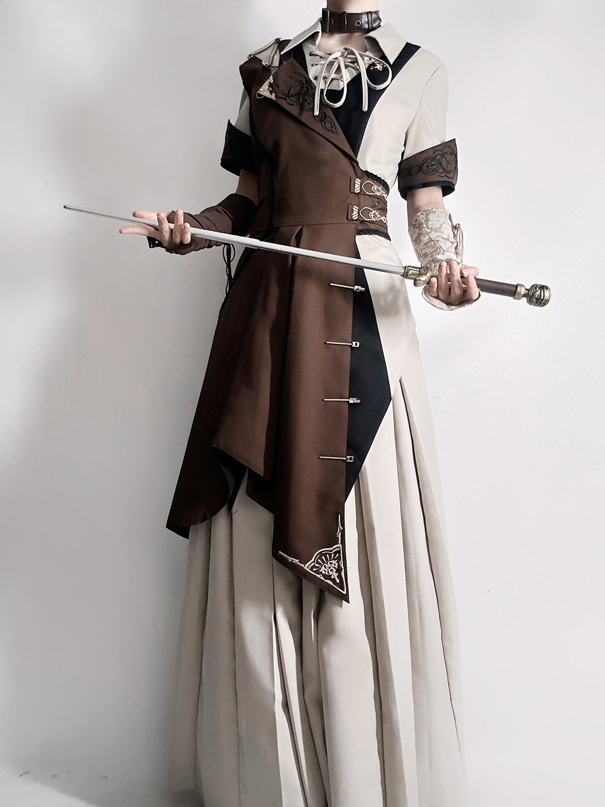 Vintage Medieval Voyage Explorer Jacket Set YOU0296