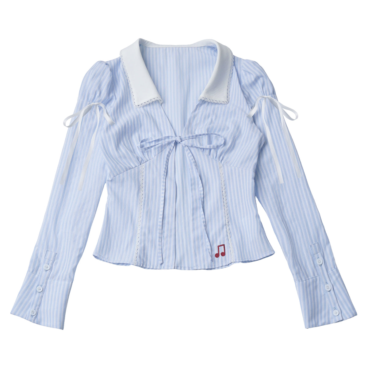 Ribbon Tie Blouse Jacket And Slip Dress PIN0051