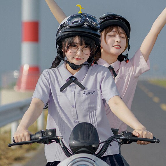 School Uniform Style Shirt Collection TEA0043