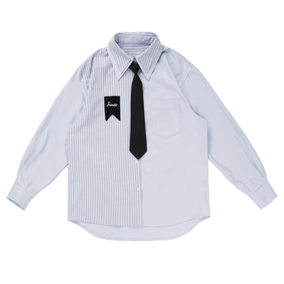 School Uniform Style Design Stitch Shirt & skirt PIN0021