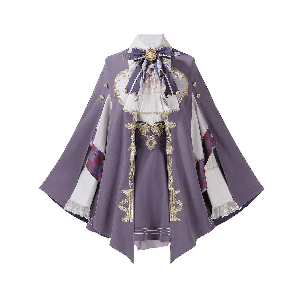 Carnival Lolita Cape Blouse And Skirt Set YOU0255