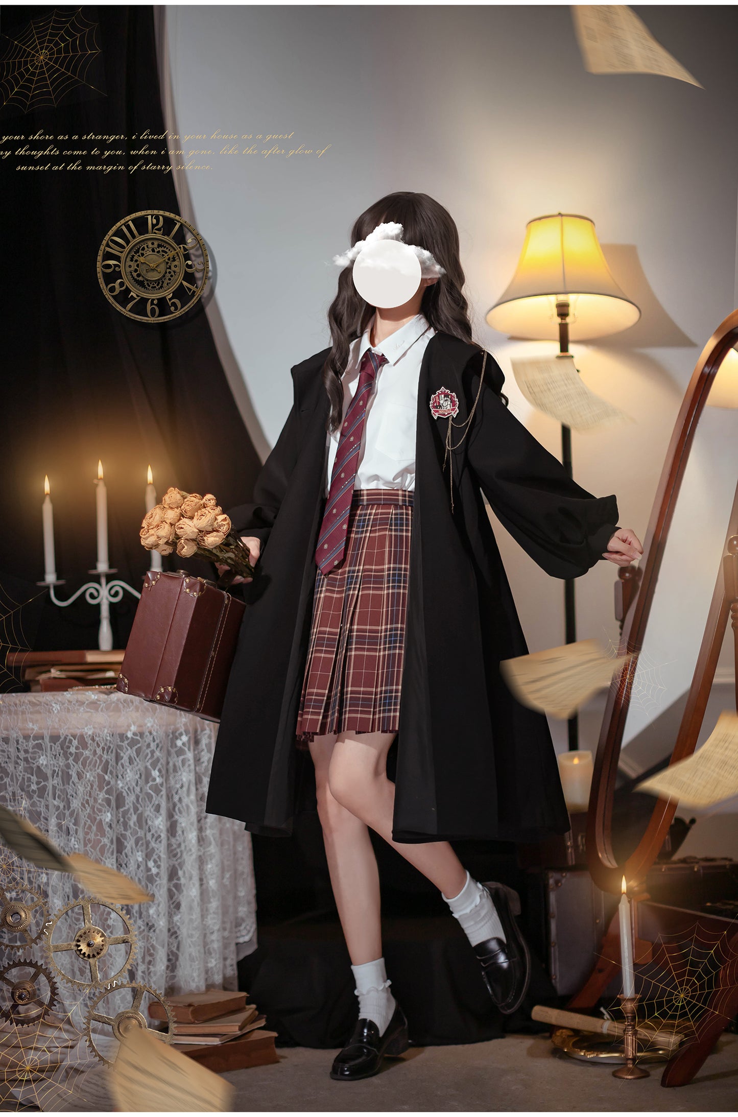 Magic Academy Style Retro Coat HUT0040